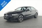 Mercedes-Benz C-klasse C 220d Luxury Line, Auto's, Mercedes-Benz, Automaat, 4 cilinders, Zwart, Apple Carplay