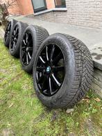 4 jantes noir BMW + pneu hiver, Autos : Pièces & Accessoires, 205 mm, Pneus et Jantes, Véhicule de tourisme, Enlèvement