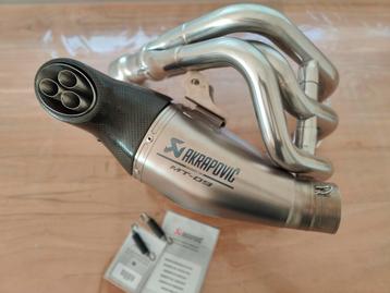 Akrapovic MT09 beschikbaar voor biedingen