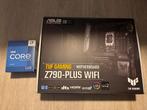 Intel 13700k + Asus Z790 TUF gaming moederbord, Computers en Software, Moederborden, Ophalen of Verzenden, Zo goed als nieuw, Intel