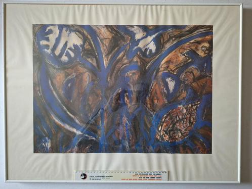 Mooie litho Frank Liefooghe "Jomba Dance", Antiek en Kunst, Kunst | Litho's en Zeefdrukken, Ophalen