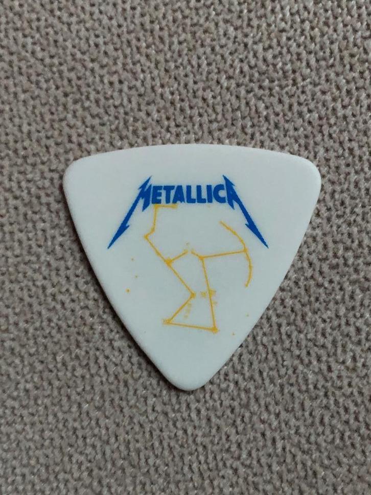 Metallica 2012 orion festival bass plectrum, CD & DVD, CD | Hardrock & Metal, Comme neuf, Enlèvement ou Envoi