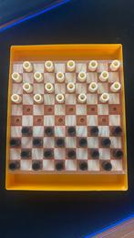 Vintage gezelschap spel dammen, Ophalen, Gebruikt