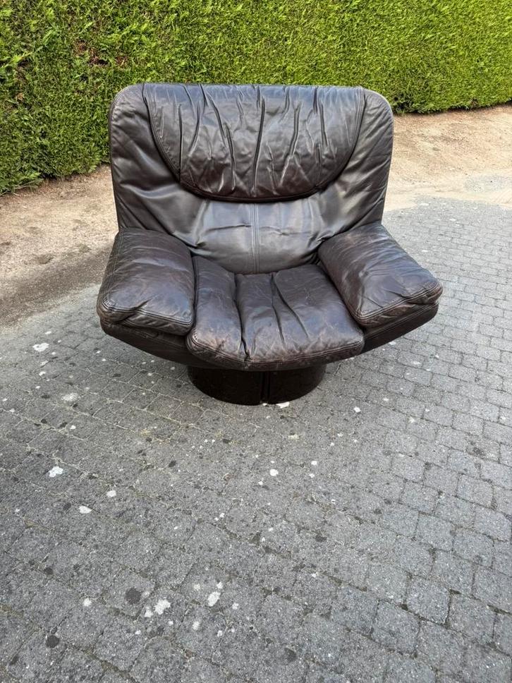 Fauteuil I Poltrono par T. Ammannati & Viteli pour Comfort, Huis en Inrichting, Fauteuils, Gebruikt, Leer, Ophalen