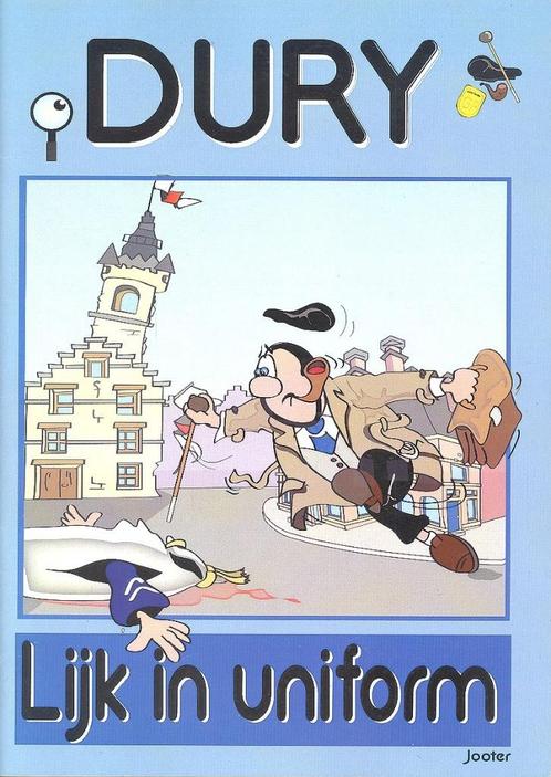 Dury nr 1 - Lijk in uniform (gesigneerd)., Boeken, Stripverhalen, Zo goed als nieuw, Eén stripboek, Ophalen of Verzenden
