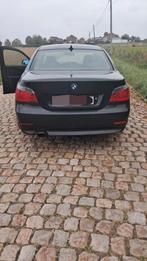 Bmw 520d, Zwart, Lederen bekleding, Zwart, Leder