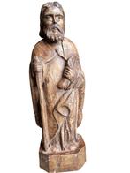 Houten beeld van Sint Paulus, Antiek en Kunst, Ophalen of Verzenden