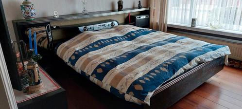 Volledige slaapkamer - zwart, Huis en Inrichting, Slaapkamer | Complete slaapkamers, Zo goed als nieuw, Ophalen