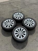 VW velgen en banden 205 55 16 Continental, Auto-onderdelen, Banden en Velgen, Ophalen, Gebruikt, 16 inch, Banden en Velgen