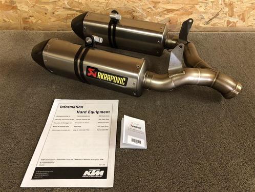 Akrapovic uitlaten dempers KTM 990 Superduke Super Duke R, Motoren, Onderdelen | Overige, Gebruikt, Ophalen of Verzenden