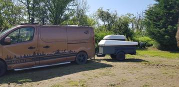 bivakwagen met daktent beschikbaar voor biedingen