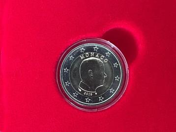 Monaco, 2019, BU, 2 euro in originele doos met certificaat