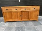 Teak dressoir 220, Huis en Inrichting, Ophalen of Verzenden, Zo goed als nieuw, Teakhout