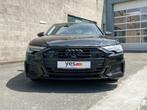 Audi A6 Berline 55 TFSIe quattro | S-Line | Leasing, Auto's, Audi, Automaat, Leder en Stof, Zwart, Hybride Elektrisch/Benzine