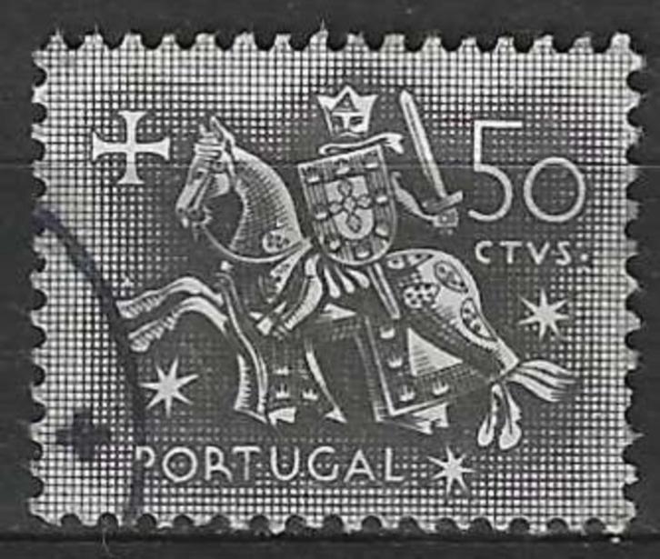 Portugal 1953-1956 - Yvert 777 - Koning Dinis - 50 c. (ST), Postzegels en Munten, Postzegels | Europa | Overig, Portugal, Verzenden