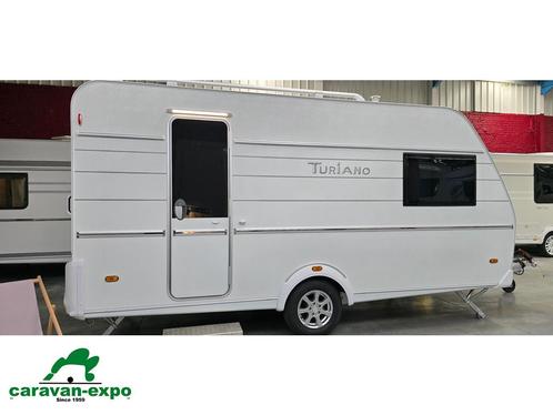 TABBERT TURIANO 420 QD/F, Caravans en Kamperen, Caravans, Bedrijf, tot en met 4, 1000 - 1250 kg, Tabbert, 5 tot 6 meter