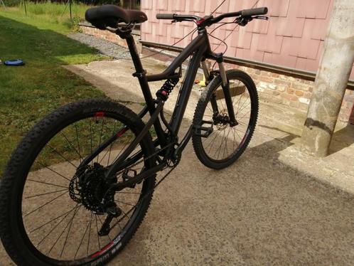 ST 530 S ZWARTE MTB-FIETS, Fietsen en Brommers, Fietsen | Mountainbikes en ATB, Gebruikt, Heren, Fully, Ophalen