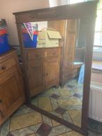 Grand miroir 146 cm X 105 cm encadrement chène, Ophalen