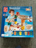 Hape quadrilla knikkerbaan marble run construction, Kinderen en Baby's, Ophalen of Verzenden, Gebruikt