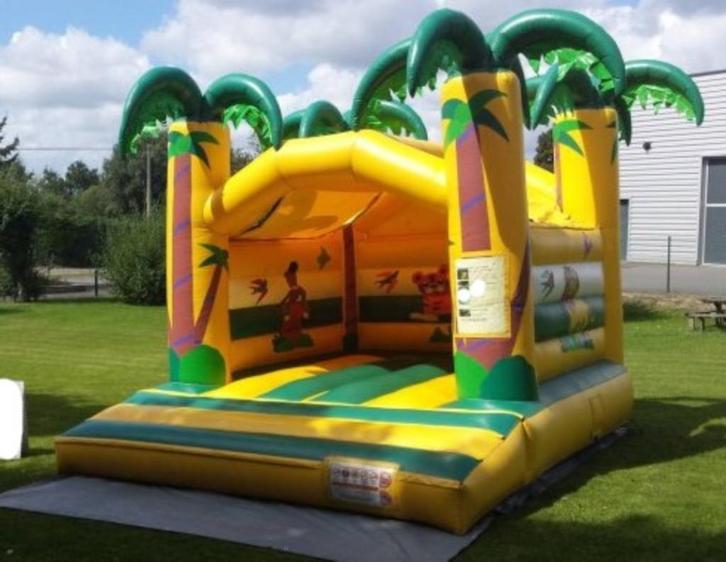 Chateau Gonflable " Jungle " LOCATION, Hobby en Vrije tijd, Feestartikelen | Verhuur, Gebruikt, Ophalen