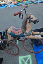 Ancien  tricycle cheval, Antiek en Kunst, Antiek | Speelgoed, Ophalen