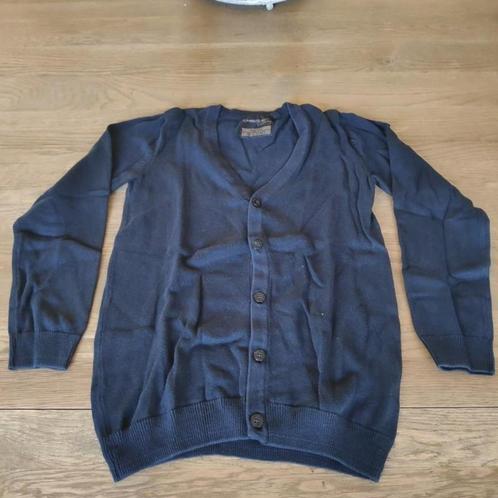 Zwarte cardigan Chapter Young, Kinderen en Baby's, Kinderkleding | Maat 140, Zo goed als nieuw, Jongen, Ophalen of Verzenden