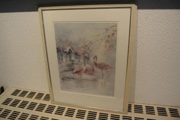 Don Remon Gesign.Drie Flamingo’s in de Vijver, Enlèvement ou Envoi