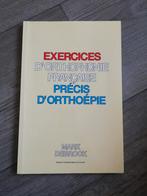 Boek Exercices d'orthophonie Française, Enlèvement ou Envoi