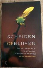 Scheiden of blijven - Mira Kirshenbaum, Boeken, Ophalen of Verzenden