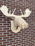 Deco-ontwerp met grote houten hertenkop!, Ophalen