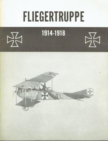 Twee publicaties: Fliegertruppe 1914-1918 I en II . beschikbaar voor biedingen