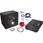 RENEGADE RBK1100XL 1100Watt Basskit incl. Kabelset, Auto diversen, Autospeakers, Ophalen of Verzenden, Nieuw