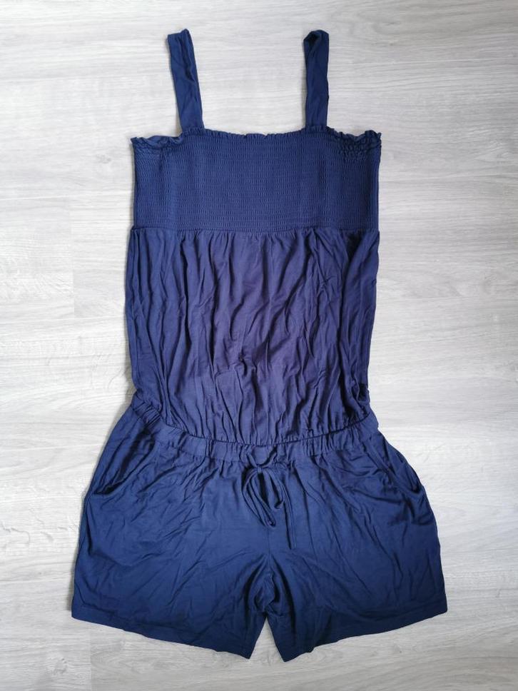 Jumpsuit Mamalicious - maat M, Kleding | Dames, Zwangerschapskleding, Zo goed als nieuw, Jurk, Maat 38/40 (M), Blauw, Ophalen of Verzenden