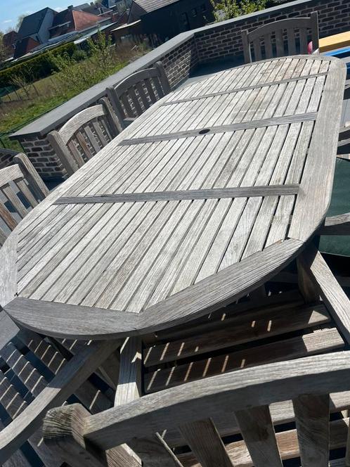 Houten tuinset, Tuin en Terras, Tuinsets en Loungesets, Tuinset, Ophalen