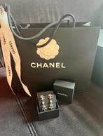 Chanel oorbellen zilver, Ophalen of Verzenden, Zo goed als nieuw, Zilver, Zilver