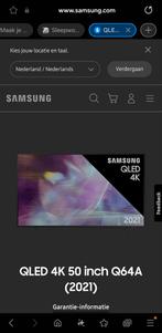 samsung qled 50", Audio, Tv en Foto, Televisies, Ophalen, Zo goed als nieuw, QLED, Samsung