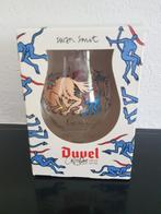 Duvel glas Iwan Smit  nieuw in verpakking, Ophalen of Verzenden, Zo goed als nieuw