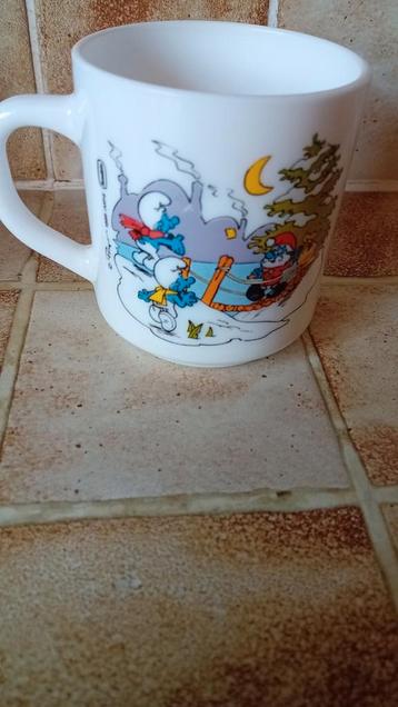 Mug Schtroumpf 1986, Enlèvement ou Envoi, Comme neuf