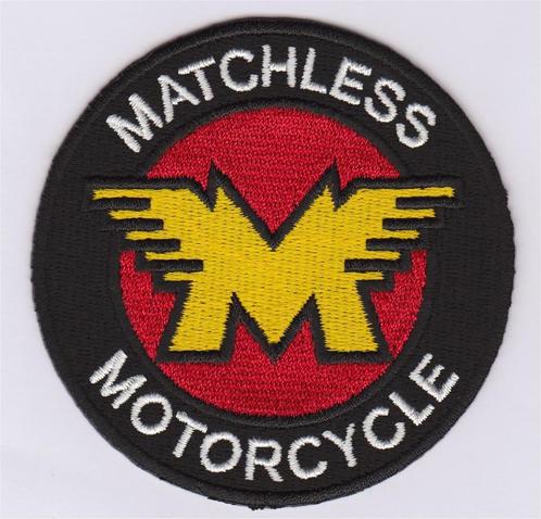 Matchless Motorcycle stoffen opstrijk patch embleem #3, Motos, Accessoires | Autre, Neuf, Envoi
