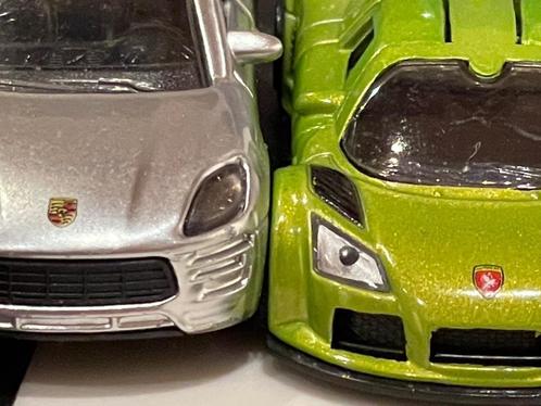 Siku 2544 Auto met remorque en sportwagen 1:55, Hobby en Vrije tijd, Modelauto's | Overige schalen, Zo goed als nieuw, Auto, Ophalen