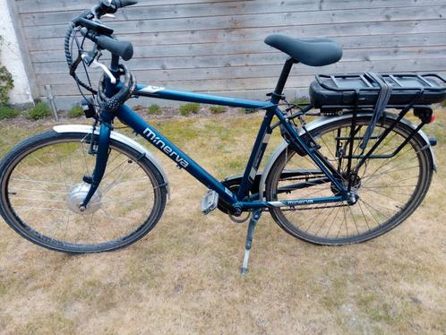 Heren en dames elektrische fiets, Fietsen en Brommers, Elektrische fietsen, Gebruikt, Overige merken, Ophalen