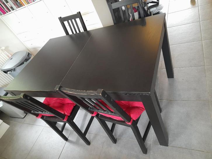 Table Bjursta IKEA, Huis en Inrichting, Tafels | Eettafels, Gebruikt, 50 tot 100 cm, 100 tot 150 cm, Vier personen, Rechthoekig