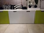 IKEA SMÅSTAD - groen en wit, Enlèvement, Utilisé