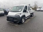 Peugeot Boxer L4 Dubbele Cabine Open Laadbak 140PK *0KM*, Auto's, 4 deurs, Monovolume, Start-stop-systeem, Bedrijf