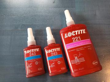 Loctite 243 50 ml, Loctite 221 250 ml - NIEUW !! beschikbaar voor biedingen