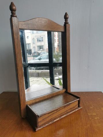 Vintage spiegel met kast jaren 60 beschikbaar voor biedingen