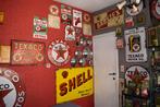 Verkoop vintage oldtimer garage deco antiek, Ophalen of Verzenden, Gebruikt, Reclamebord