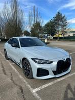 Bmw I4 M50, Auto's, Zwart, Leder, Elektrisch, Trekhaak