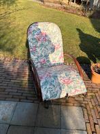 Schommelstoel met kussen, Comme neuf, Brun, Enlèvement, Bois