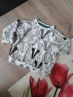 Hema grijze longsleeve met diertjes 68, Kinderen en Baby's, Babykleding | Maat 68, Jongetje of Meisje, Ophalen of Verzenden, Zo goed als nieuw
